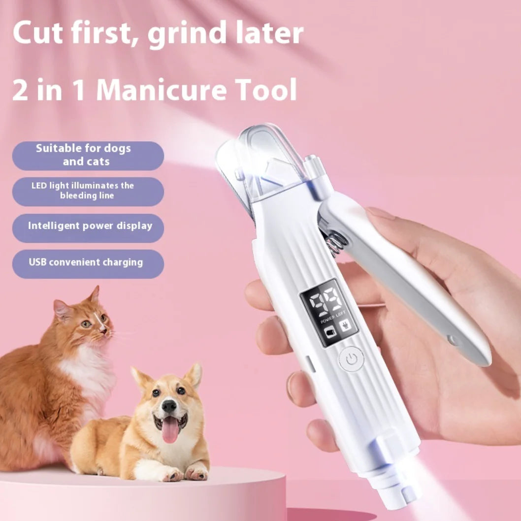 Safety Pet Nail Trimmer for Dogs & Cats