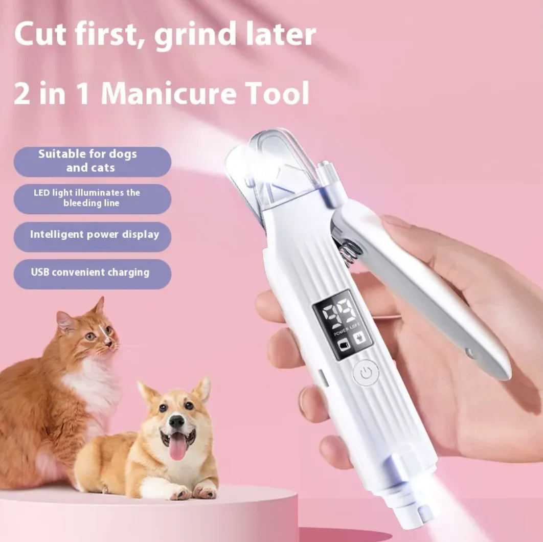 Safety Pet Nail Trimmer for Dogs & Cats
