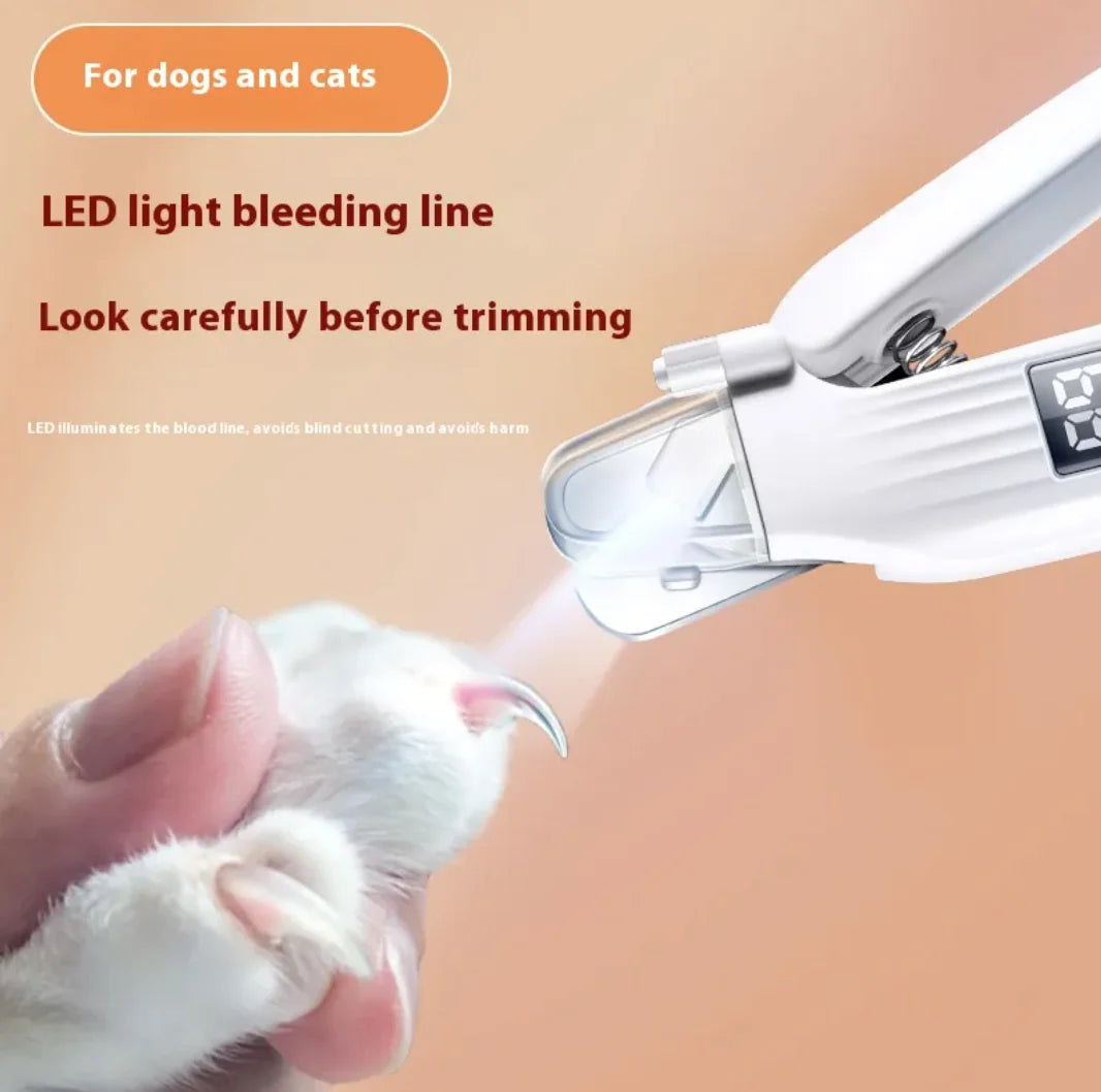 Safety Pet Nail Trimmer for Dogs & Cats