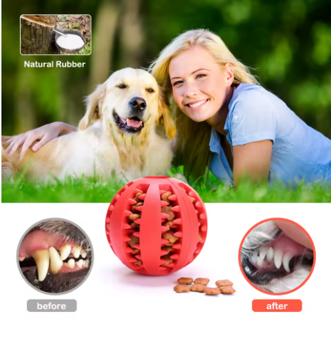 Eco-Friendly Rubber Chew Sphere